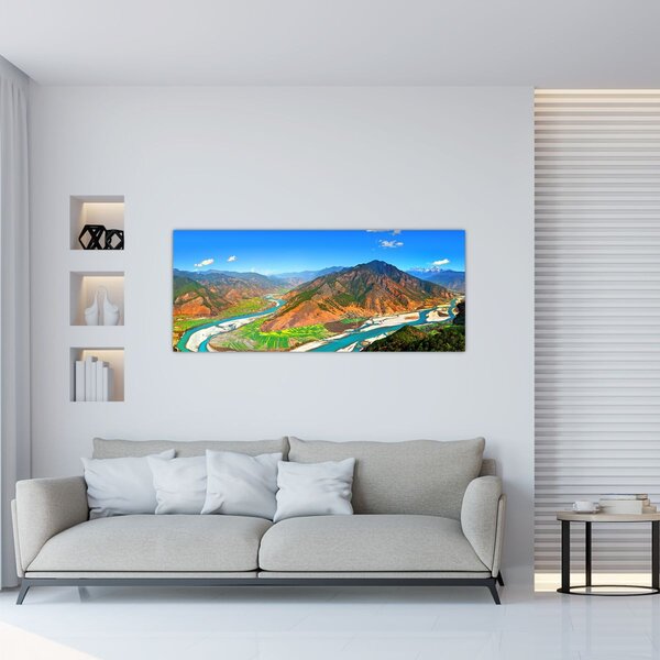 Kép - Jangce folyó (120x50 cm)