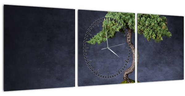 Kép - Bonsai (órával) (90x30 cm)