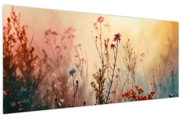 Kép - Vadvirágok (120x50 cm)