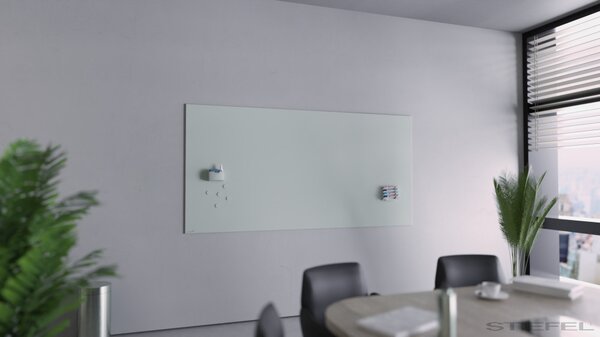 Legamaster Matt felületű, színes, mágneses üvegtábla, zsályazöld, 100x200 cm