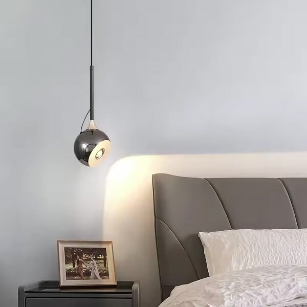 Mennyezeti lámpa LED G087-1CP BLACK CHROME