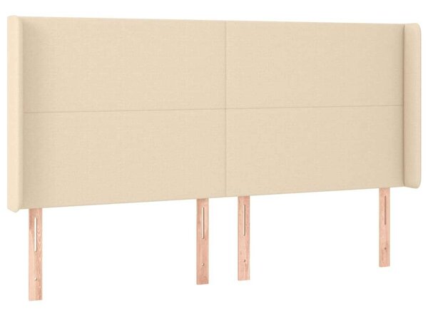 VidaXL Krémszínű Ágy Matraccal - 200x200 cm