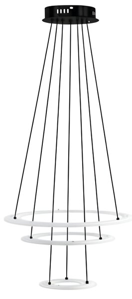 Toolight Toollight, LED mennyezeti lámpa 46cm, G040-3CP, fekete, OSW-06307