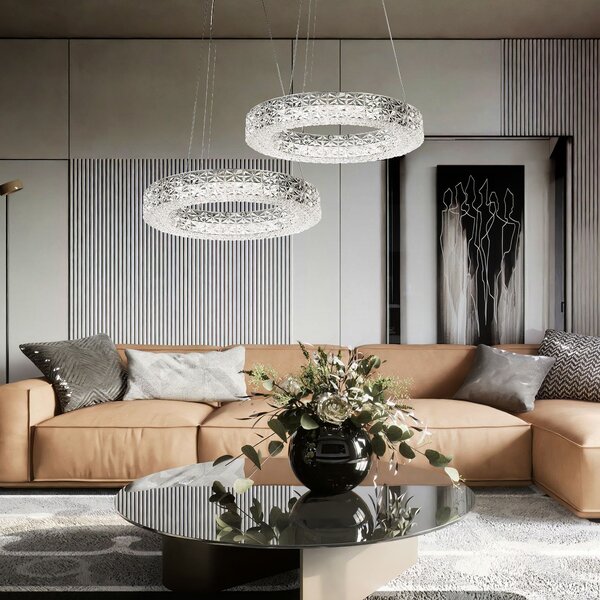 LED lámpa MS004-CP 40cm CHROME