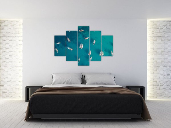 Kép - Vitorlások (150x105 cm)
