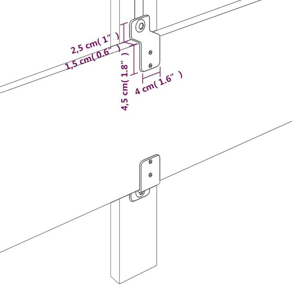 VidaXL 4 db sötétzöld bársony fejtámla 72 x 5 x 78/88 cm