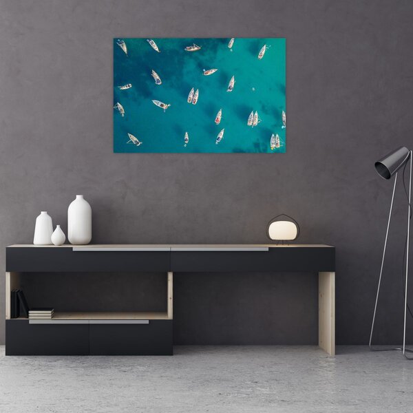 Kép - Vitorlások (90x60 cm)