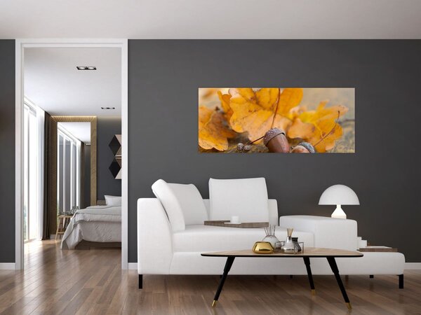 Kép - Őszi makk (120x50 cm)