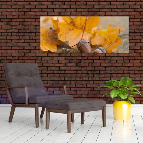 Kép - Őszi makk (120x50 cm)