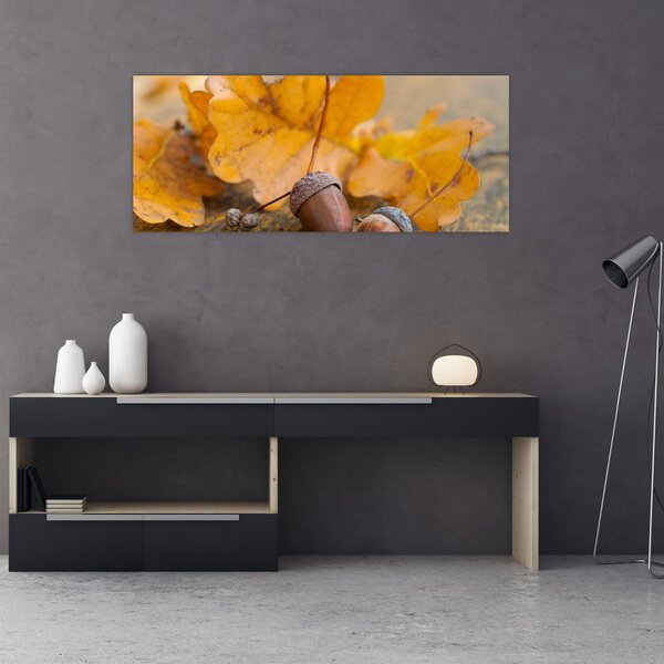 Kép - Őszi makk (120x50 cm)