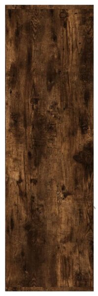 Füstös tölgy színű könyvszekrény 98 x 30 x 98 cm