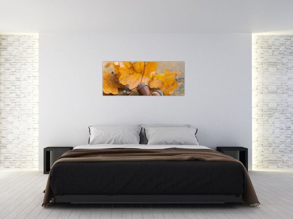 Kép - Őszi makk (120x50 cm)