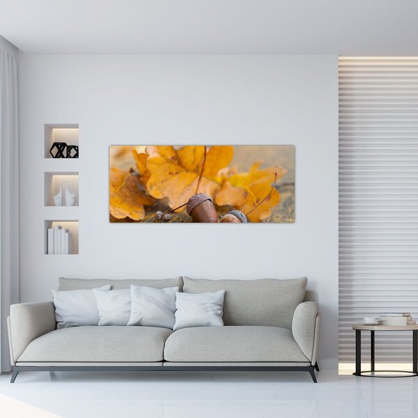 Kép - Őszi makk (120x50 cm)