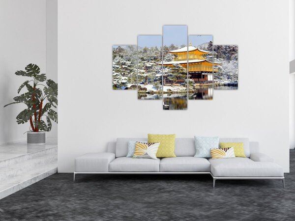Kép - Kinkakuji, Japán (150x105 cm)