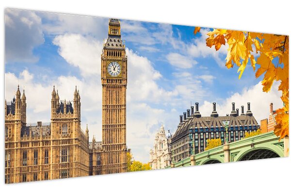 Kép - Big Ben, London (120x50 cm)