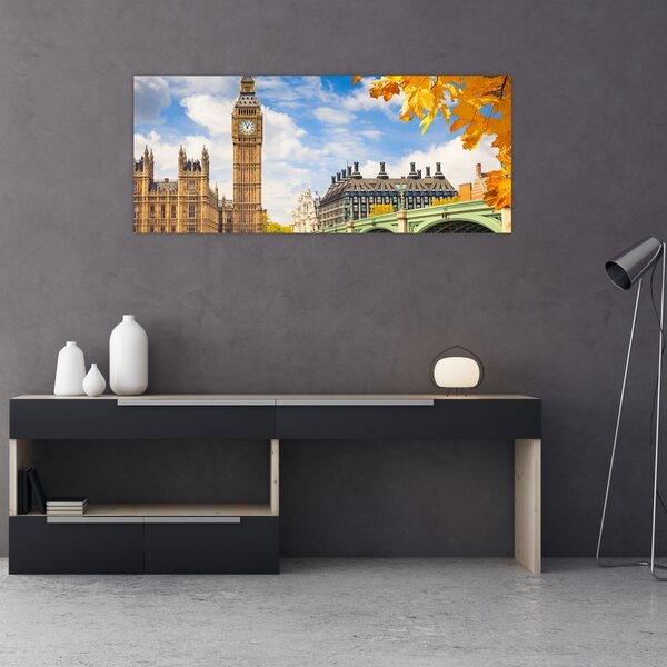 Kép - Big Ben, London (120x50 cm)