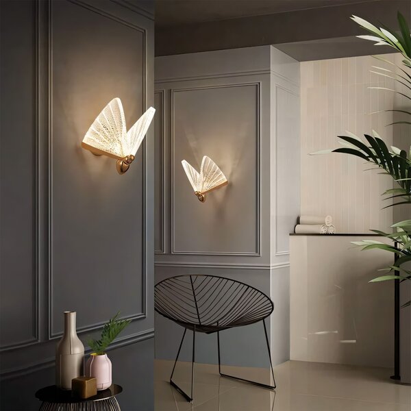 FALI LÁMPA LED LHJ104-1W LIGHT ROSE GOLD