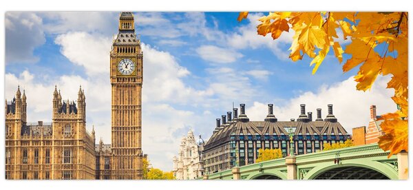 Kép - Big Ben, London (120x50 cm)