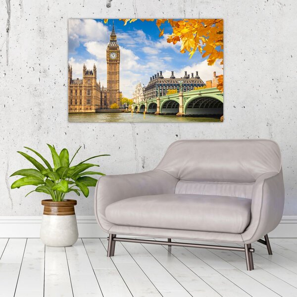 Kép - Big Ben, London (90x60 cm)