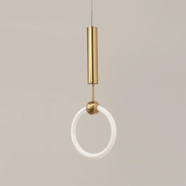 LED függőlámpa LHJ059-1CP Brush Gold