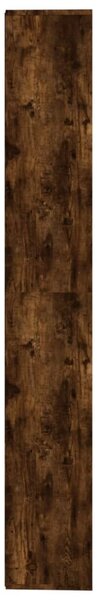 Füstös tölgyszínű könyvszekrény 155x24x160 cm