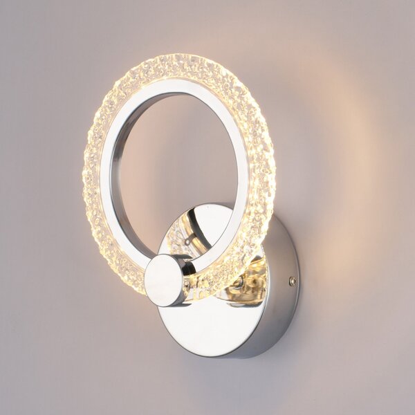 FALI LÁMPA LED LHJ067-W CHROME