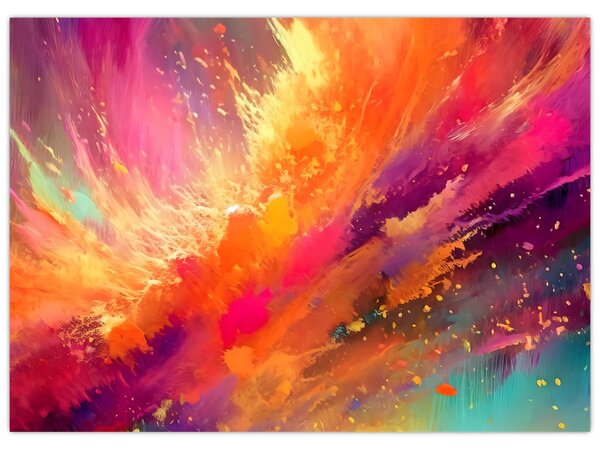Kép - Dinamikus absztrakció (70x50 cm)