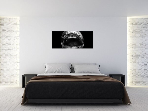 Kép - Fényes ajkak (120x50 cm)