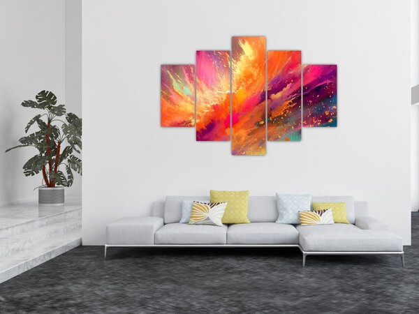 Kép - Dinamikus absztrakció (150x105 cm)