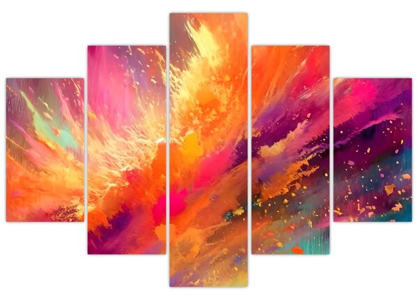Kép - Dinamikus absztrakció (150x105 cm)