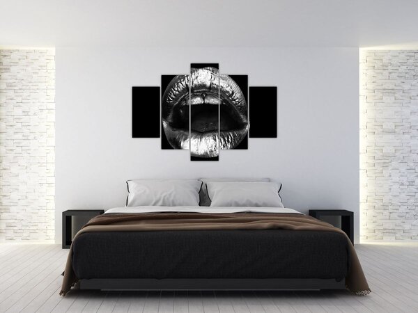 Kép - Fényes ajkak (150x105 cm)