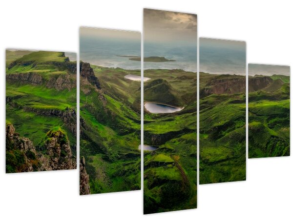 Kép - Quiraing, Skócia (150x105 cm)