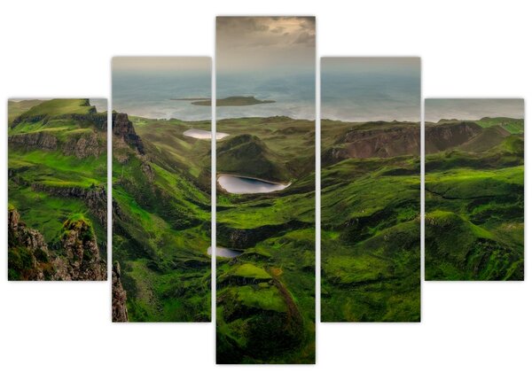 Kép - Quiraing, Skócia (150x105 cm)