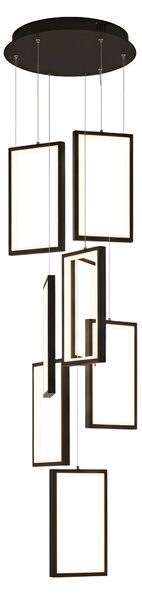 LED Lámpa LHJ089-7CP BLACK