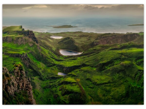 Kép - Quiraing, Skócia (70x50 cm)