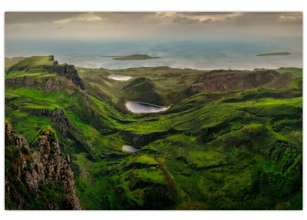 Kép - Quiraing, Skócia (90x60 cm)