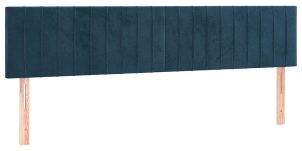 VidaXL Bársony Ágy Matraccal - 200x200 cm