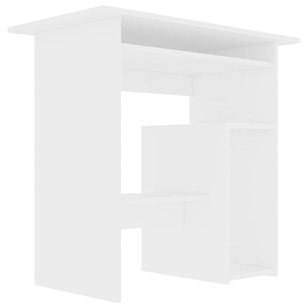 VidaXL Íróasztal - Fehér - 80x45x74 cm