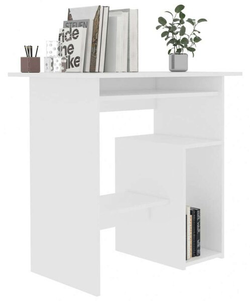 VidaXL Íróasztal - Fehér - 80x45x74 cm