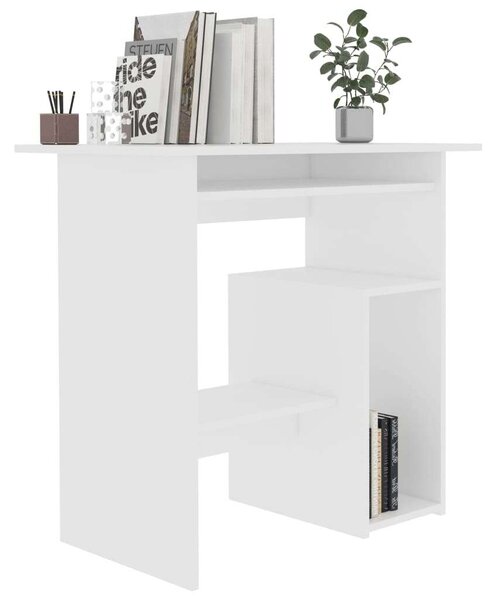 VidaXL Íróasztal - Fehér - 80x45x74 cm