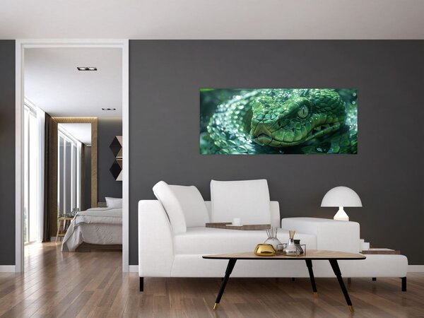 Kép - Egy kígyó portréja (120x50 cm)