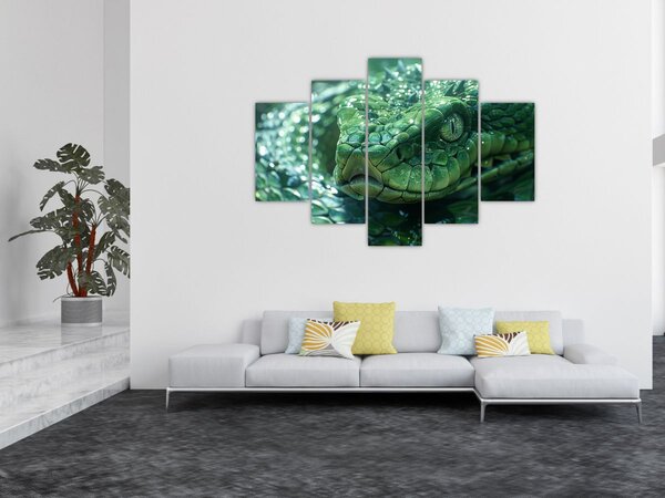 Kép - Egy kígyó portréja (150x105 cm)