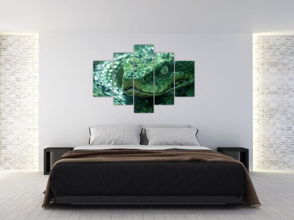 Kép - Egy kígyó portréja (150x105 cm)