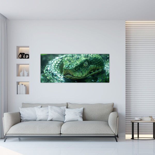 Kép - Egy kígyó portréja (120x50 cm)