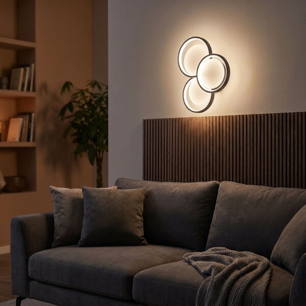 LED fali lámpa APP1919-W Black