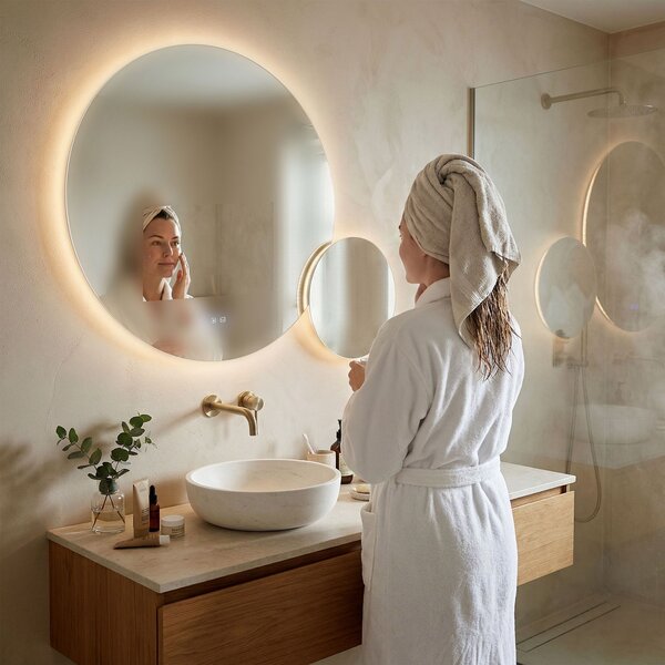 LED Tükör R-8040 80cm + 40cm