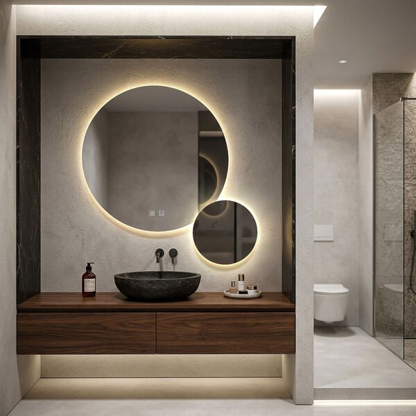 LED Tükör R-9045 90cm + 45cm