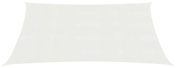 VidaXL Napvitorla - HDPE - 4x7m, Fehér