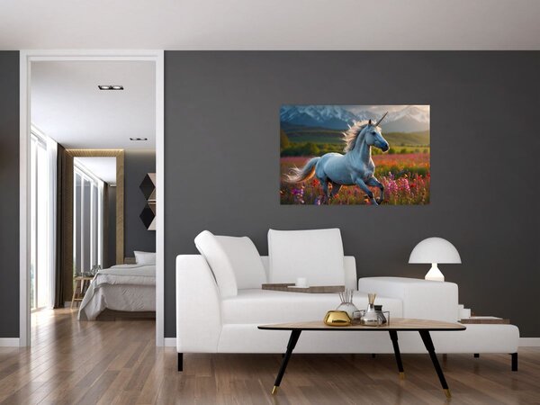 Kép - Egyszarvú (90x60 cm)