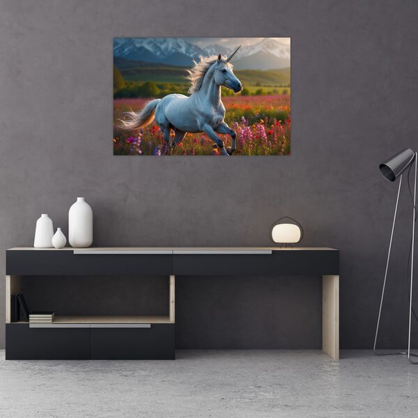 Kép - Egyszarvú (90x60 cm)
